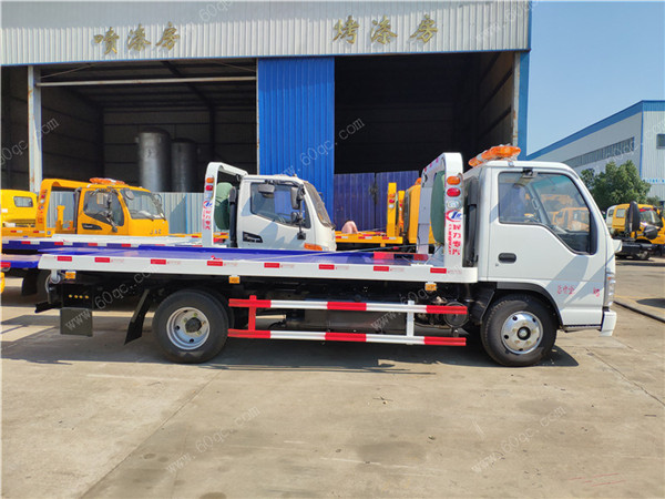 慶鈴五十鈴藍牌一拖二清障車