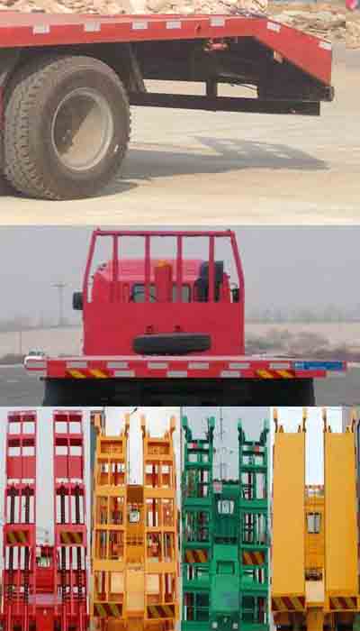 【國(guó)五】江淮小三軸挖機(jī)平板車