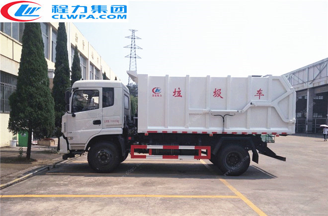 東風專用底盤對接式垃圾車